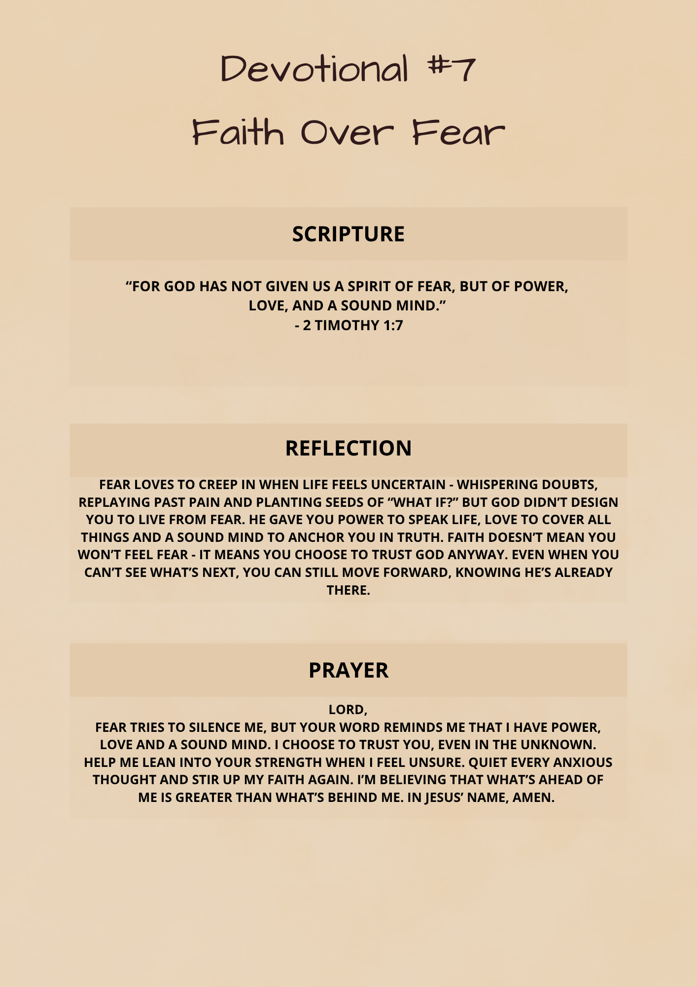 Faith Over Feelings Devotional/Prayer Journal (Digital)